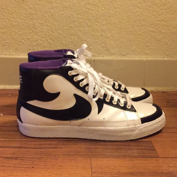 Nike Other - Nike Blazer High Club Purple Black White Shoes